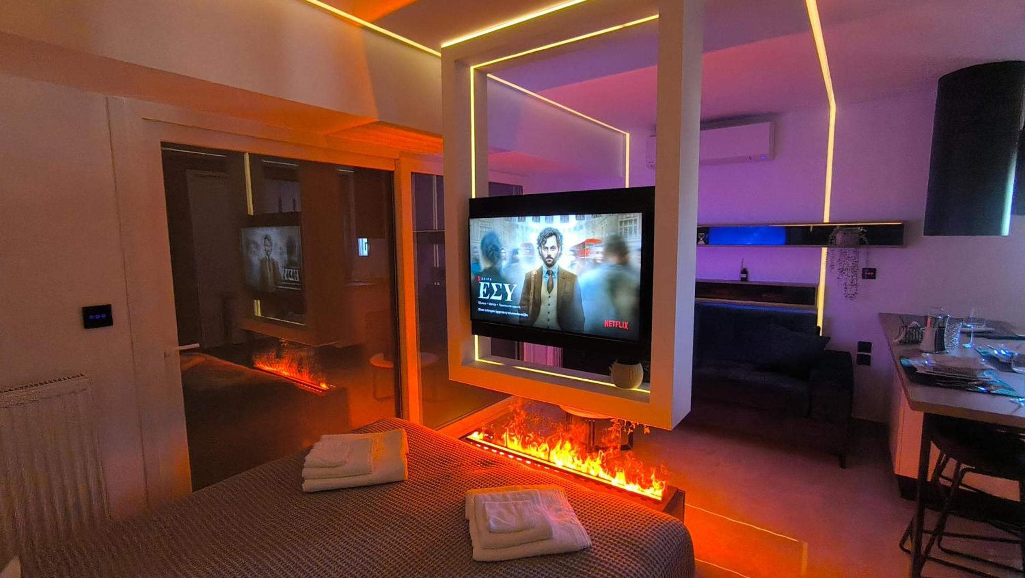 Larisa Absolute Suites, Sky View Smart Home Ngoại thất bức ảnh