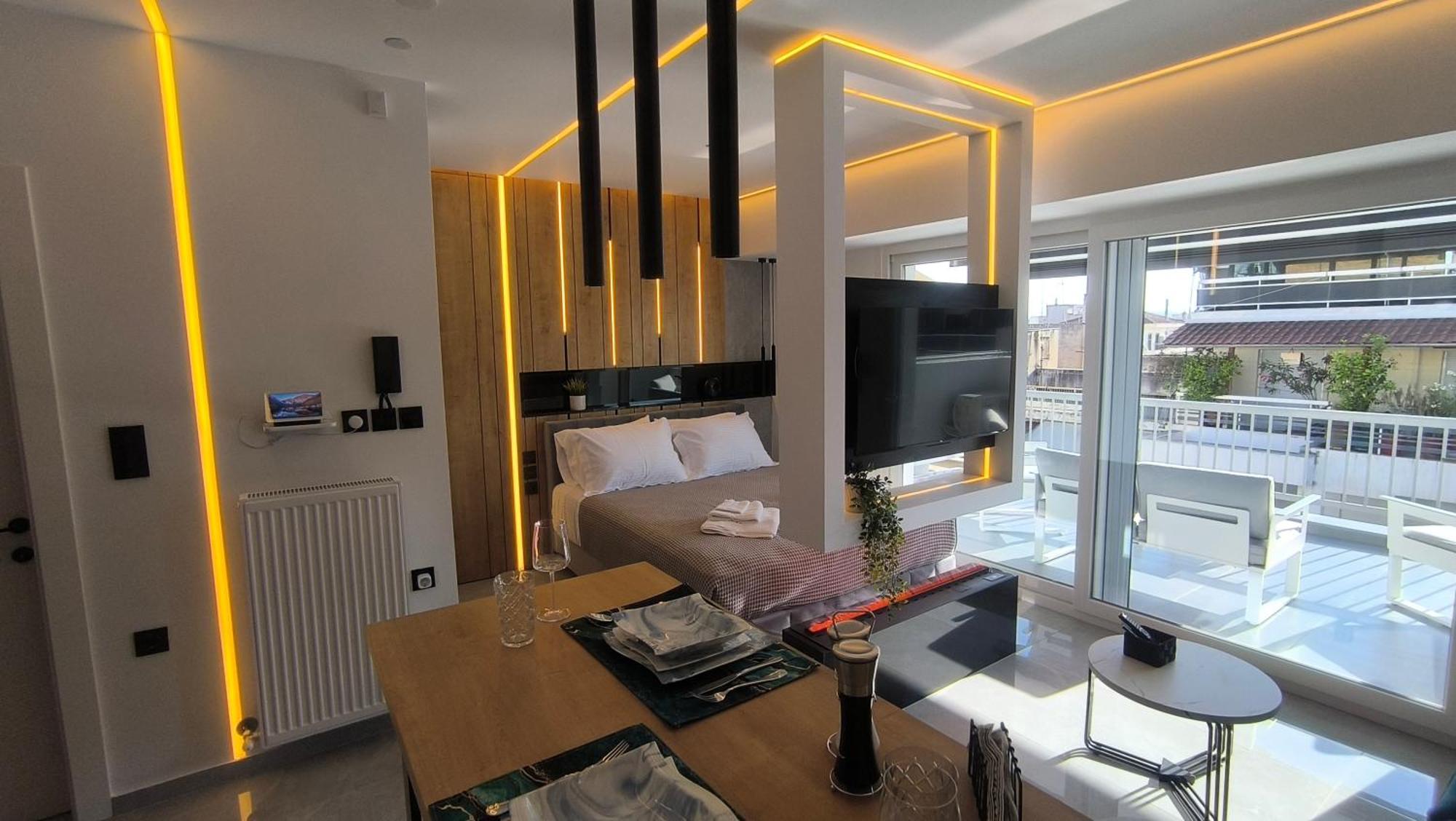 Larisa Absolute Suites, Sky View Smart Home Ngoại thất bức ảnh